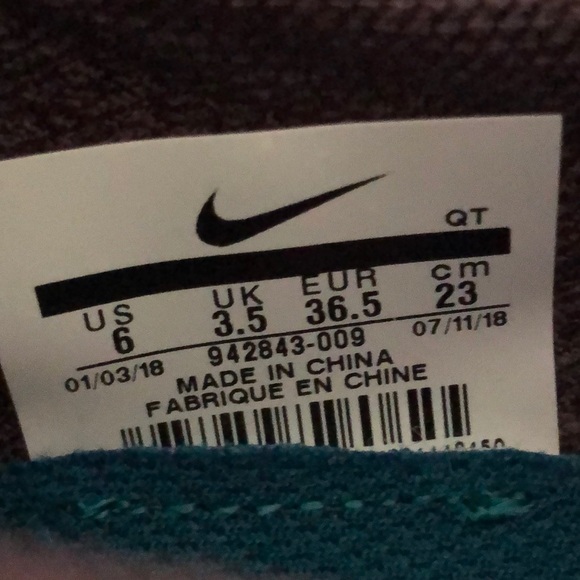 Nike Air Vapormax Flyknit 2 Thunder Grey SIZE 6 - Picture 7 of 7